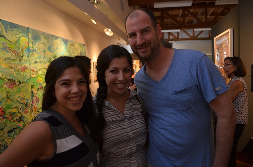 Amanda Gilliland, Briana Landesberg and Jake Warm