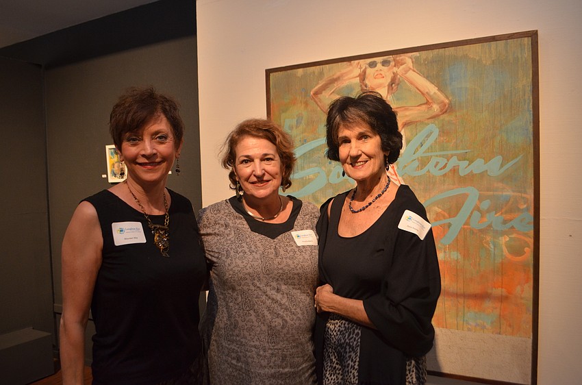 Maureen May, Priscilla Adams and Sylvia Nissley