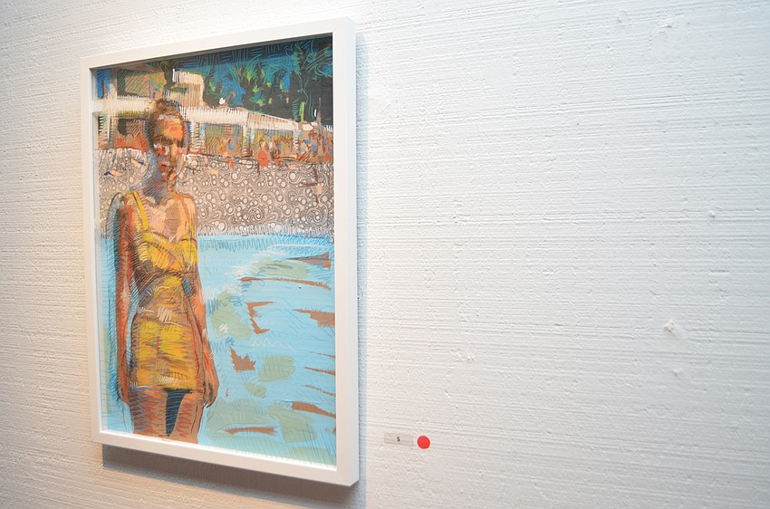 “Sunbathing Outside the Lido Beach Casino” by Tim Jaeger