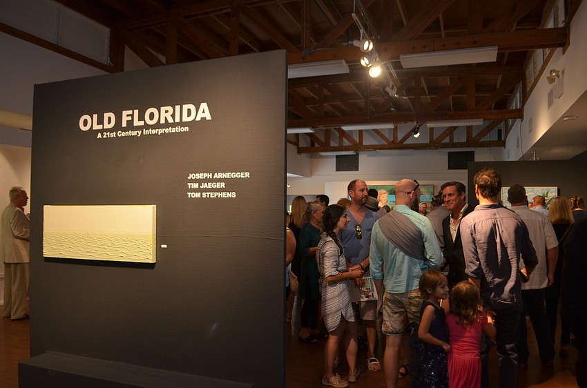 “Old Florida: A 21st Century Interpretation” a group exhibit by artists Tom Stephens, Joseph Arnegger and Tim Jaeger is on display at the Longboat Key Center for the Arts until Nov. 11.