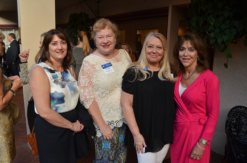 Bonti Burgess, Cheryl Hamlin, Carolyn Stephens and Bob Carter Senior Advocacy Award Winner Pam Baron