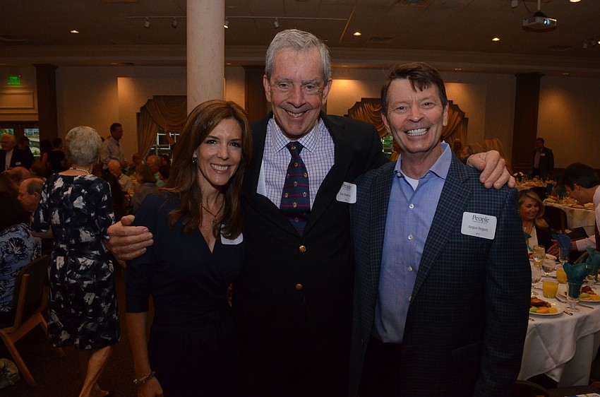 Jackie Rogers, Visionary Award Winner Bob Roskamp and Angus Rogers