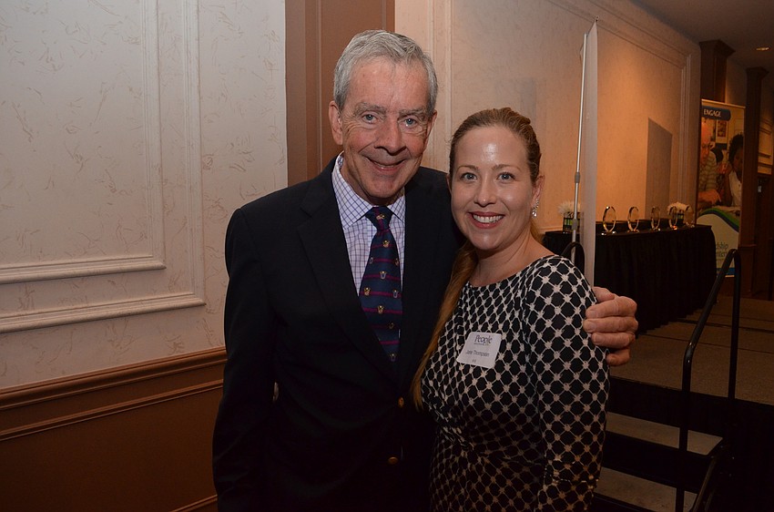 Visionary Award Winner Bob Roskamp and Jane Thompson