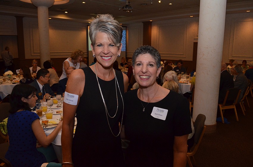 Sally Schule and Heidi Brown