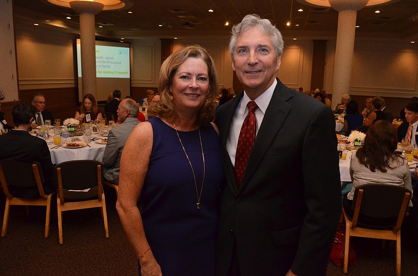 Julie Delaney with Hidden Gem Award Winner Phil Delaney