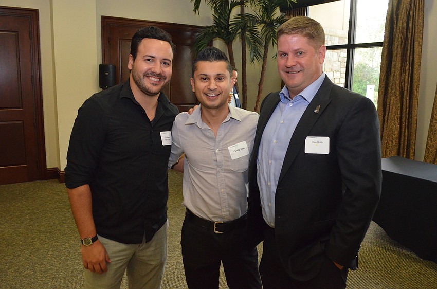 Luciano Del Villar, Pardip Ram and Dan Hoffe