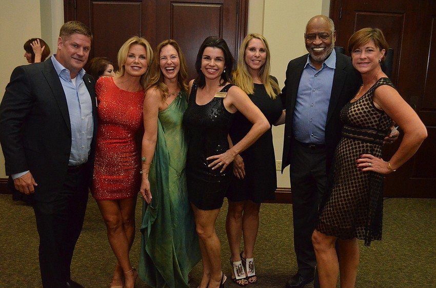 Dan Hoffe, Robin Bekhof, Karen Roth, President and CEO of Selah Freedom Elizabeth Fisher, Alexis Rosenberg, George Miles and Peg Rauch