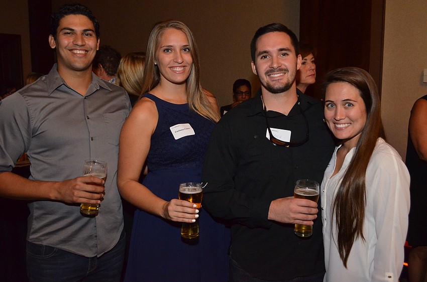 Andrew Santucci, Corinna Coser, Matthew Bailey and Chelsea Guiliano