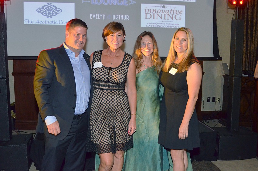 Chairs Dan Hoffe, Peg Rauch, Karen Roth and Alexis Rosenberg