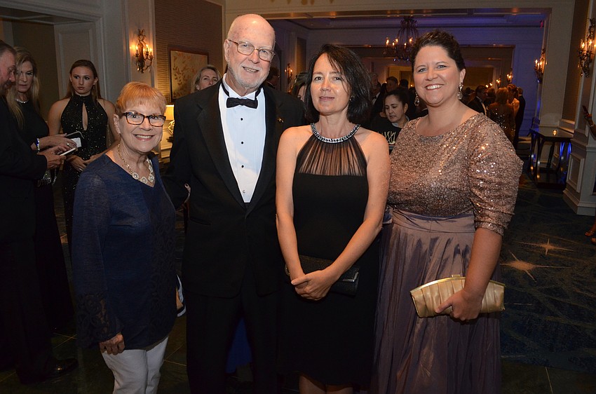 Terry Lou Ritchie, Bill Ritchie, Dr. Christelle Bouchard and Andrea Stephens
