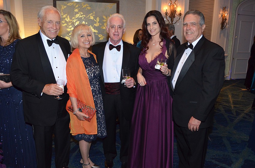 Mike Murray, Karen Hansen, Rich and Jennifer Plettner and Dr. Al Hernandez