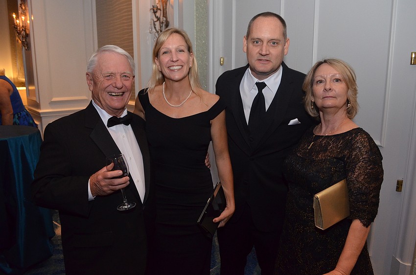 Sandy Edinger, Adrienne Atkins, Anthony Singley and Martha Edinger