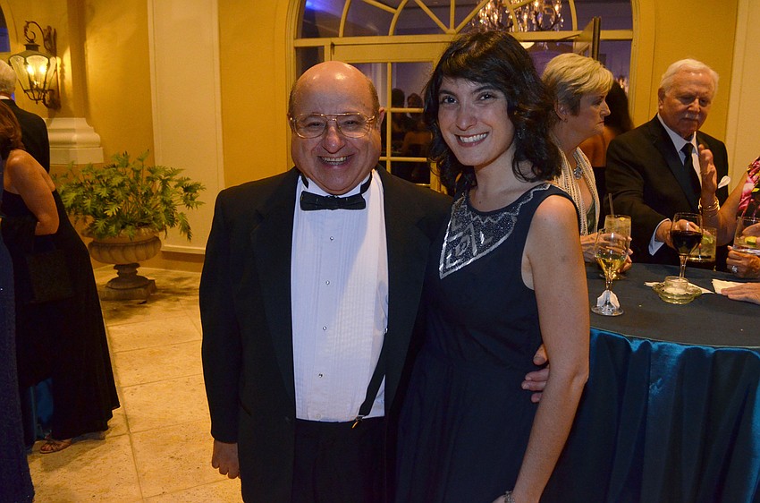 Alan Rose and Hermione Gilpin