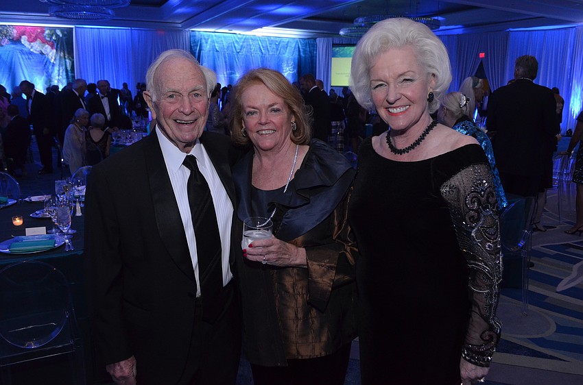 Stan Pastor, Chairwoman Judy Graham and Stephanie Shaw