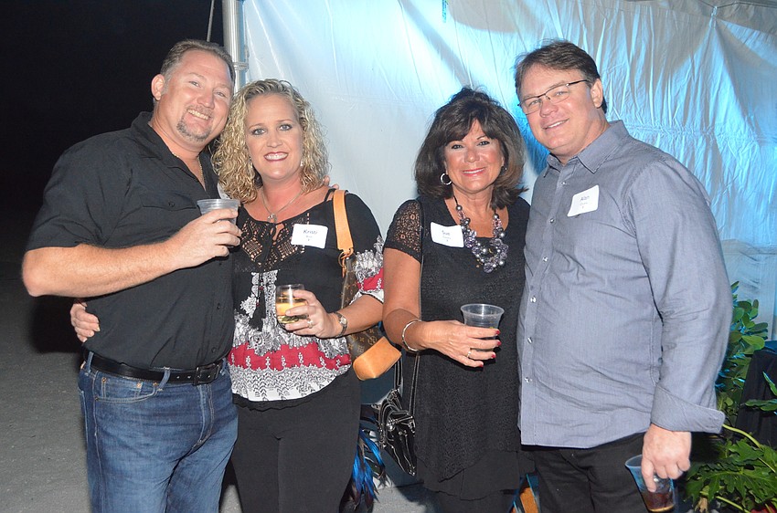 Brian and Kristi Buck with Sue and Alan Cicora