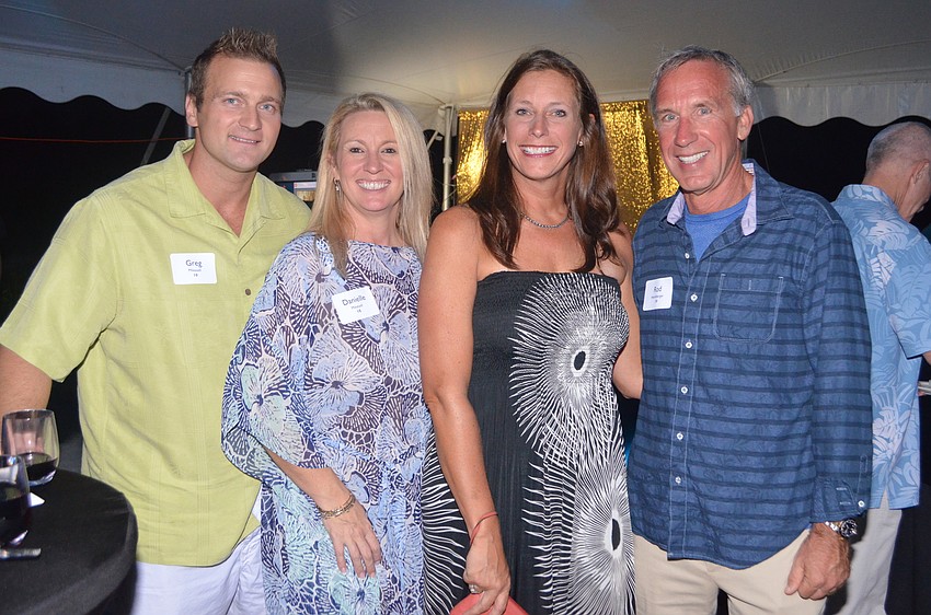 Greg and Danielle Mikesell with Michelle Lingle and Rod Hershberger