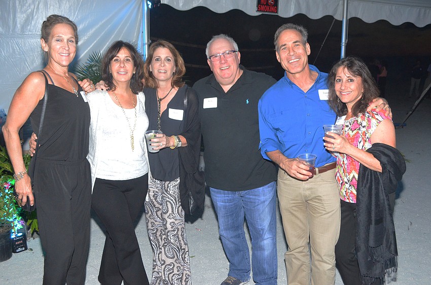 Randy Fox, Pam Brown, Lisa Olan, Richard Brown and David and Robin Shapiro