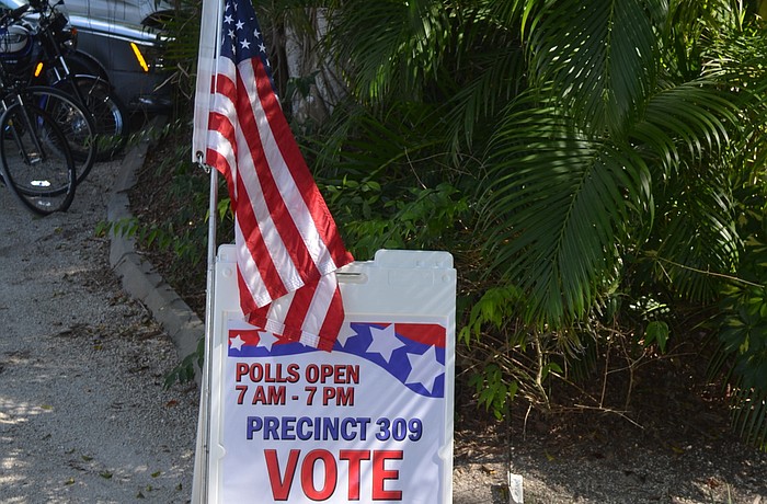 One voting machine malfunctioned Tuesday morning at Precinct 309 in Manatee County and was replaced. Terry O'Connor