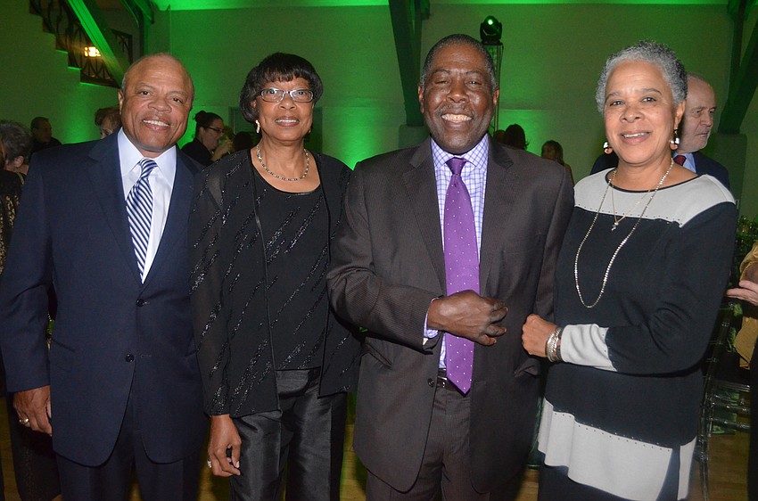 Al and Sturdivant with Ian and Leslie Smith