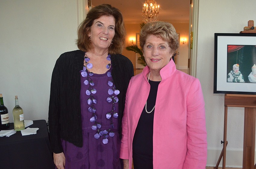 Photographer Elizabeth Siegfried and Priscilla Brown, program director for Phillippi Estate Park