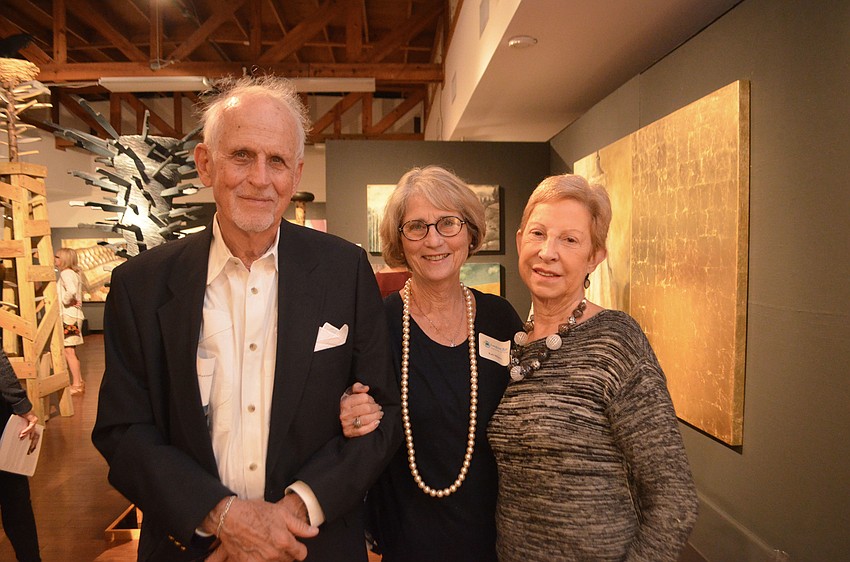 Carl and Ruth Meyers and Carol Camiener
