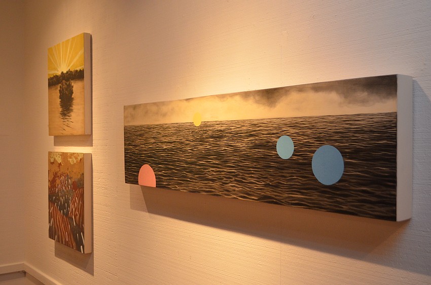 Drawings and paintings by Will Corr and Jack King are now on display at the Longboat Key Center for the Arts.