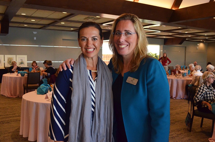 Jeannie Perales, director of education and visitor engagement, with President/CEO Jennifer Rominiecki