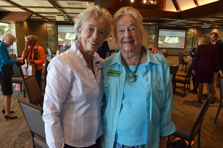 Dorothy Lawrence and Mary Lou Loughlin