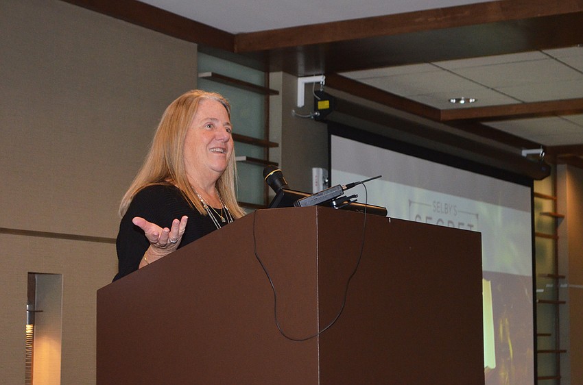 Michael Ann Wells encourages guests to return to Selby for their Illumination event on Dec. 8.