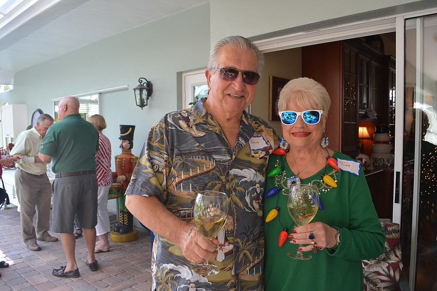 Dave and Tina Pinho turned out for a good cause.
