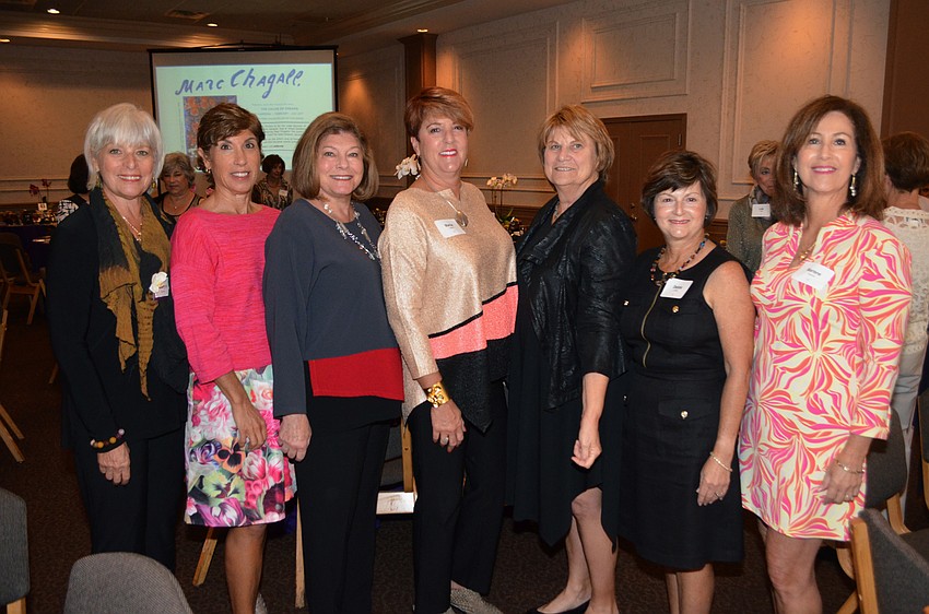 Sharyn Nassau, Lisa Deutsch, Judy Adelsheimer, Marcie Caplan, Susan Rose, Debbie Jones and Marlene Gavens