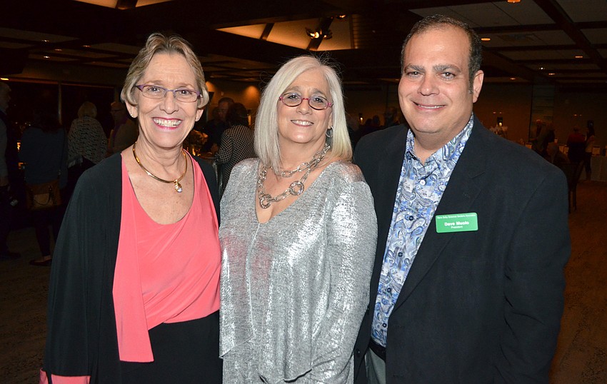 Phyllis Kirtley, Carmen Baskind and Dave Muolo