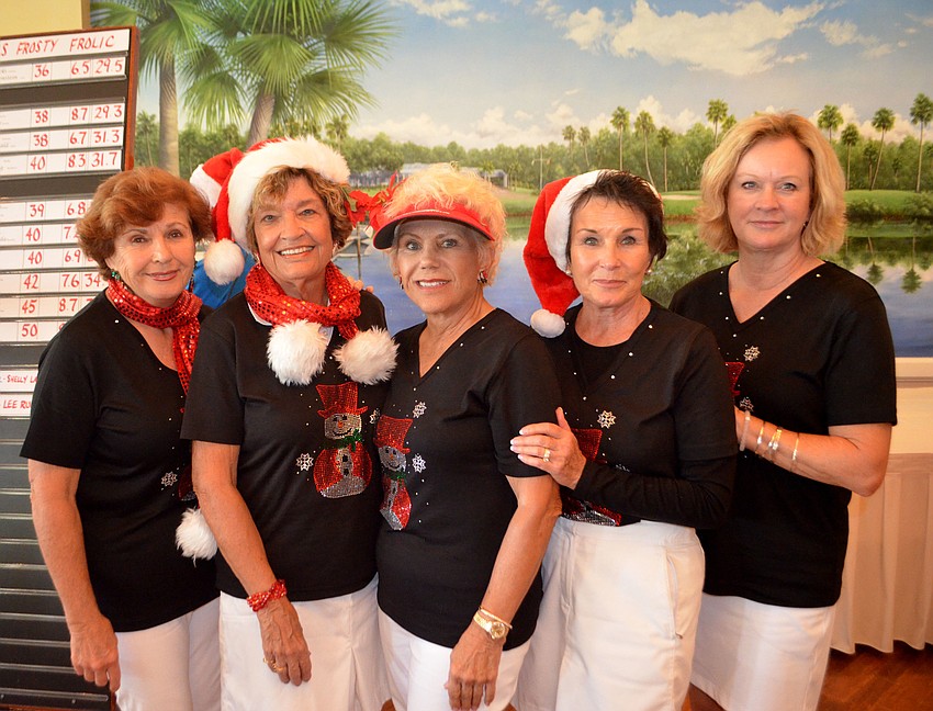 Carol Scarborough, Marlene Wilkening, Jean Zakorec, Sandy Finnegan and Belinda Russell