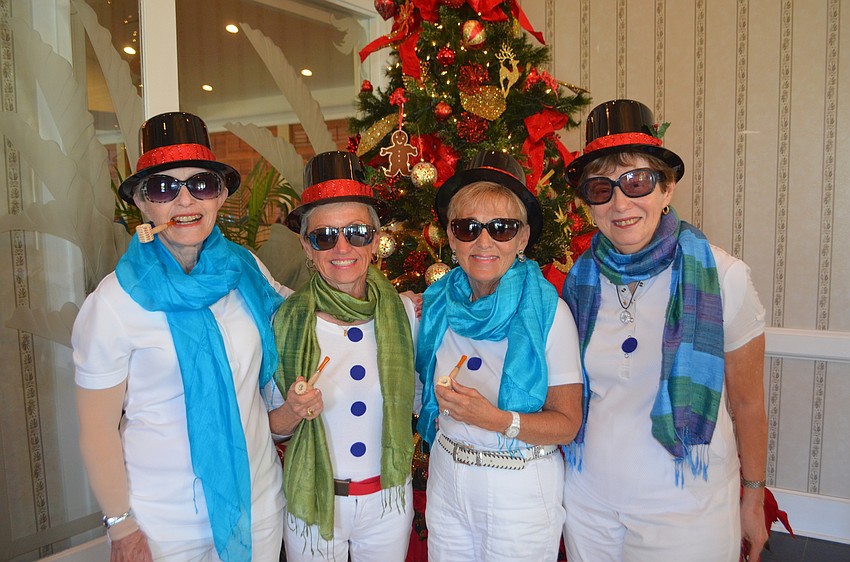 Anita Cohen, Gwen Watson, Bunny Skirboll and Hannah Weinberg