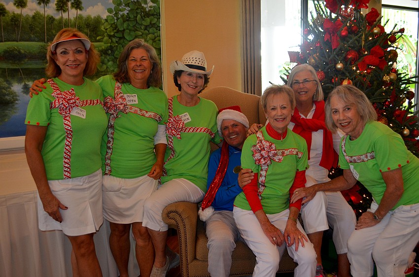 Joanne Stein, Marcie McGovern, Barbara Brizdle, Terry O’Hara, Barbara Kiefer and Sherri Lublin and Steff Gold