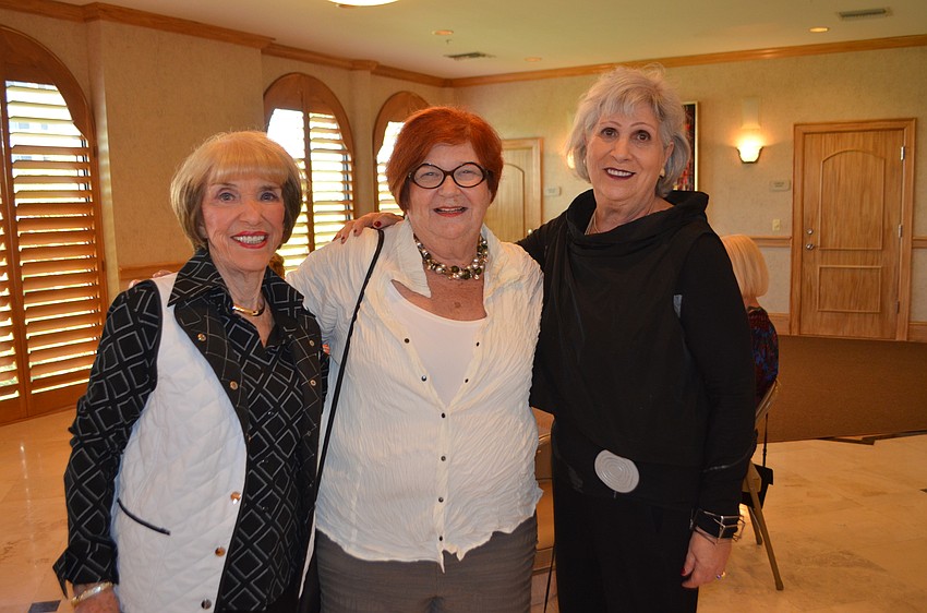 Doris Kaplan, Lynn Burton and Sylvia Pastor