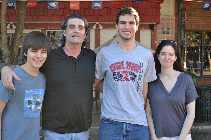 John Boyle clears the obstacle course.