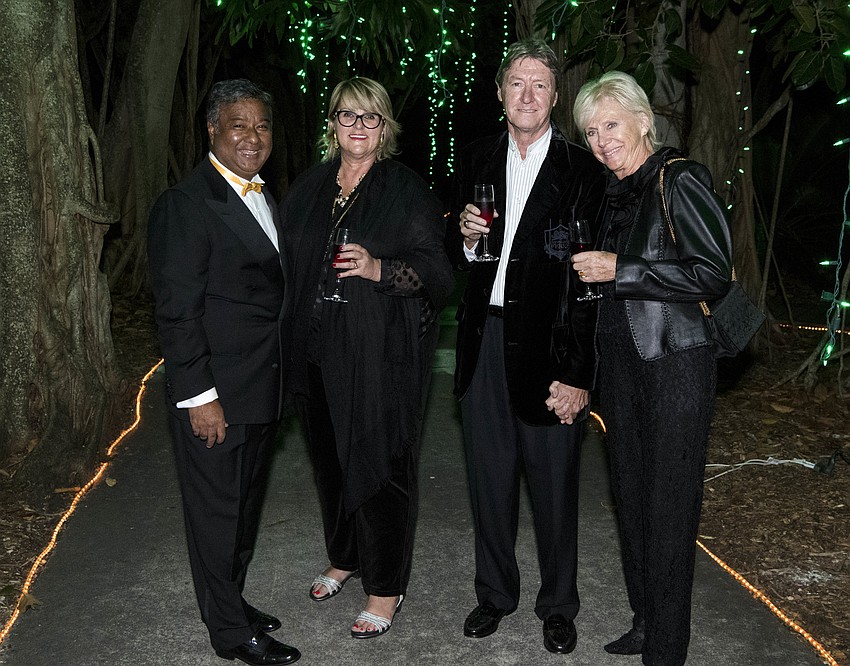 Peter Waters, Marie Chocas, Martina Stewart and Daniel Jittu