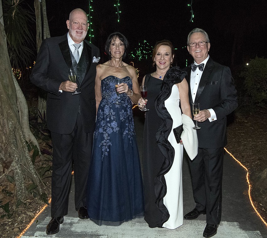 Mike and Maureen Shannon with Frann and Ken Camp