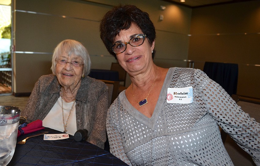 Edie Weinberger and Robin Strauss