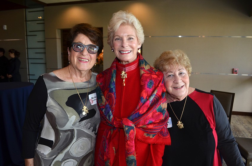 Hedria Saltzman, Judy Bloch and Linda Lipson