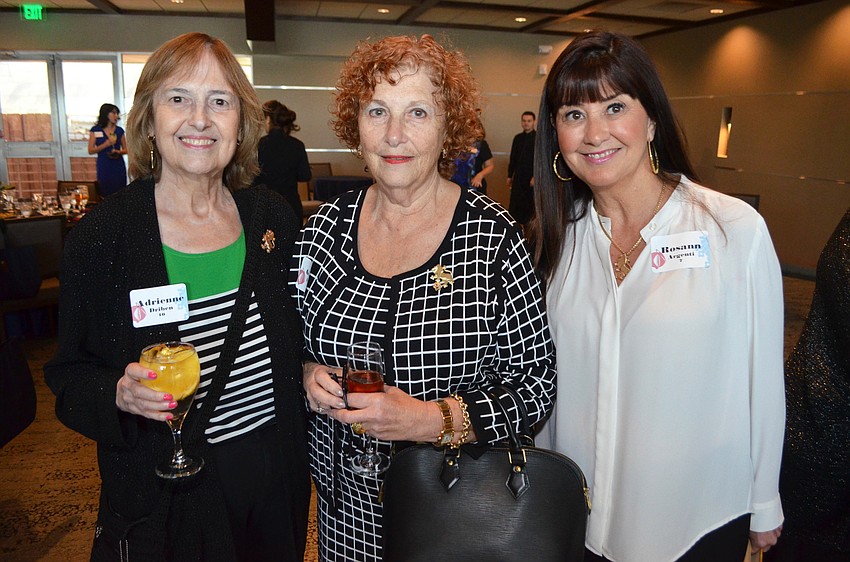 Adrienne Driben, Gloria Feibus and Rosann Argenti Black