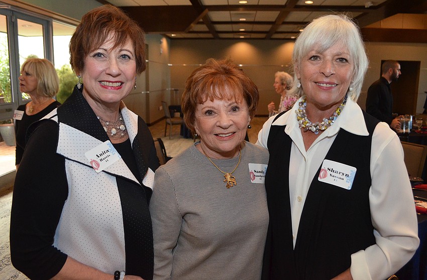 Anita Harris, Sandy Samdperil and Sharyn Nassau