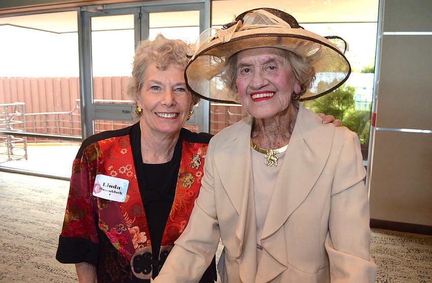Linda Rosenbluth and Betty Schoenbaum