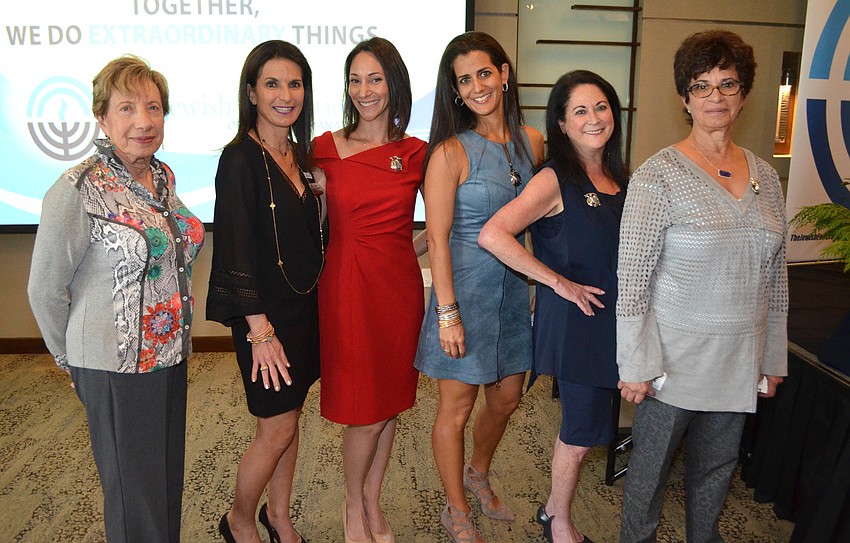 Six women were inducted/introduced as Pomegranates.