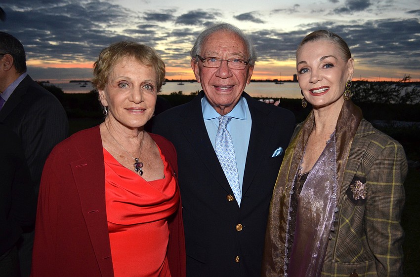 Charlotte and Charles Perret with Jean Weidner-Goldstein
