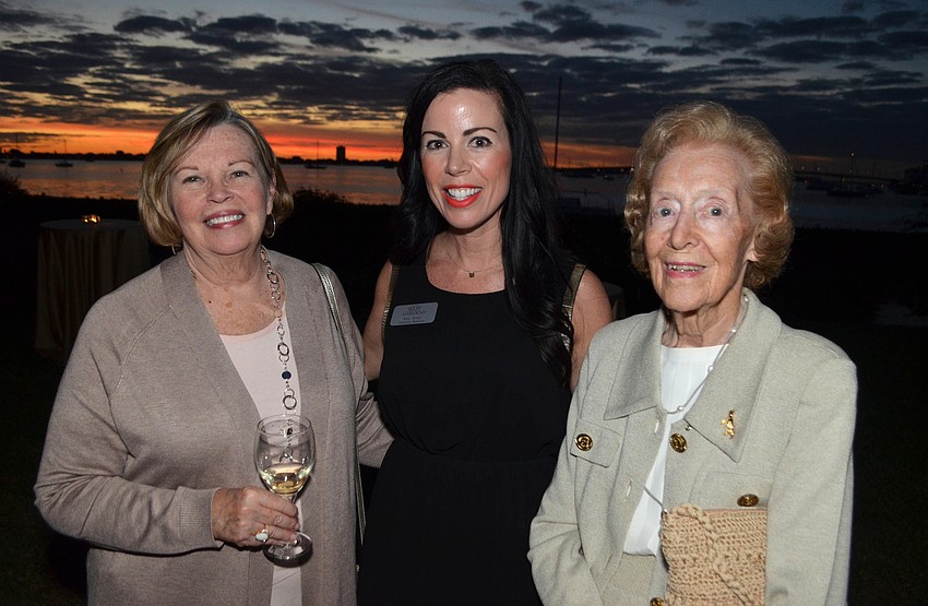 Susan McKie, Amy Miller and Evelyn Mink