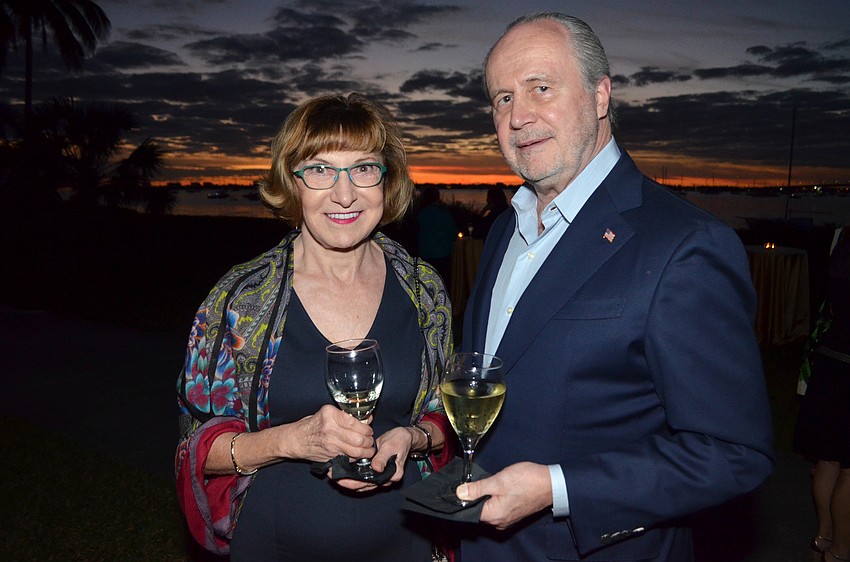 Peggy Allen and Steve Dixon