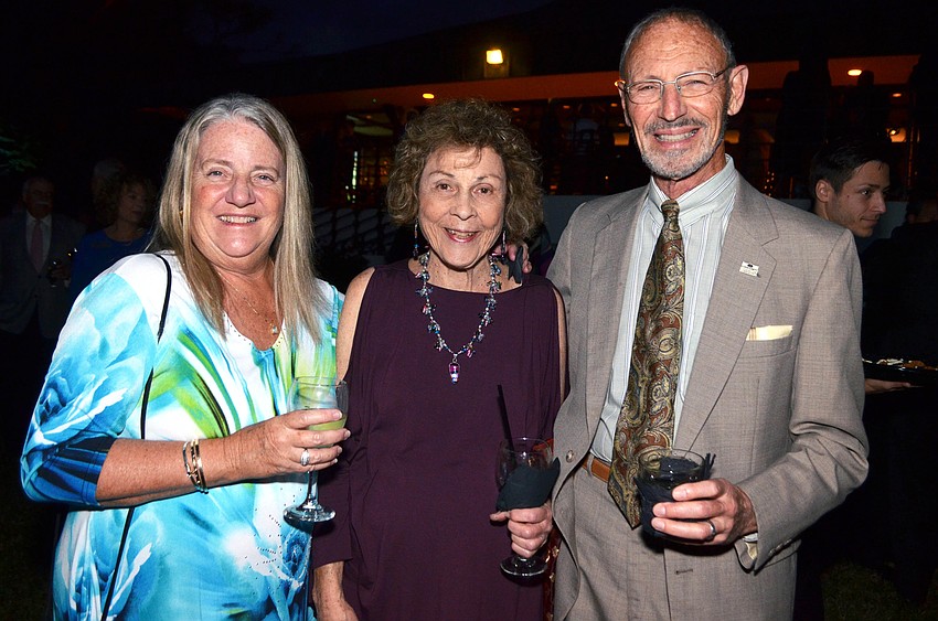 Michael Ann Wells with Joan and Bart Levenson