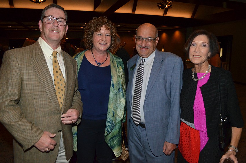 Ray and Debbie Breslof with Howard and Bryna Tevlowitz